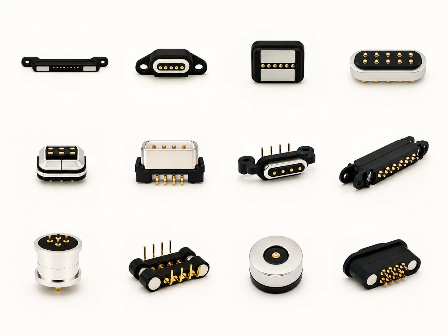 CTP round male and female magnetic connector product range