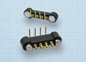 02_Various_Consumer_Devices_Connected_via_Magnetic_Pogo_Pins_Showing_Ecosystem