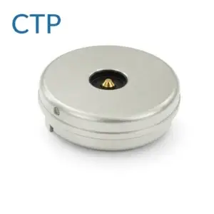 1 pin round magnetic pogo pin connector