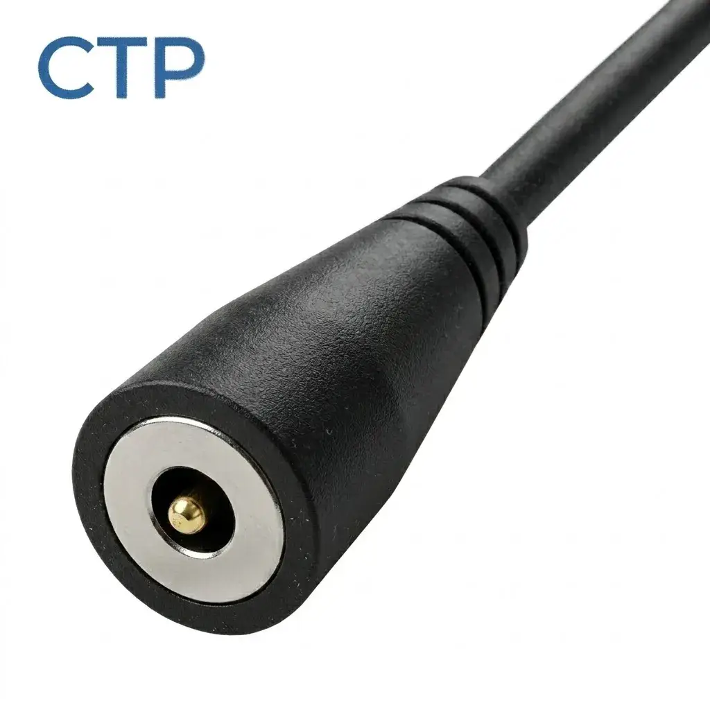 1 pin smooth magnetic charging cable