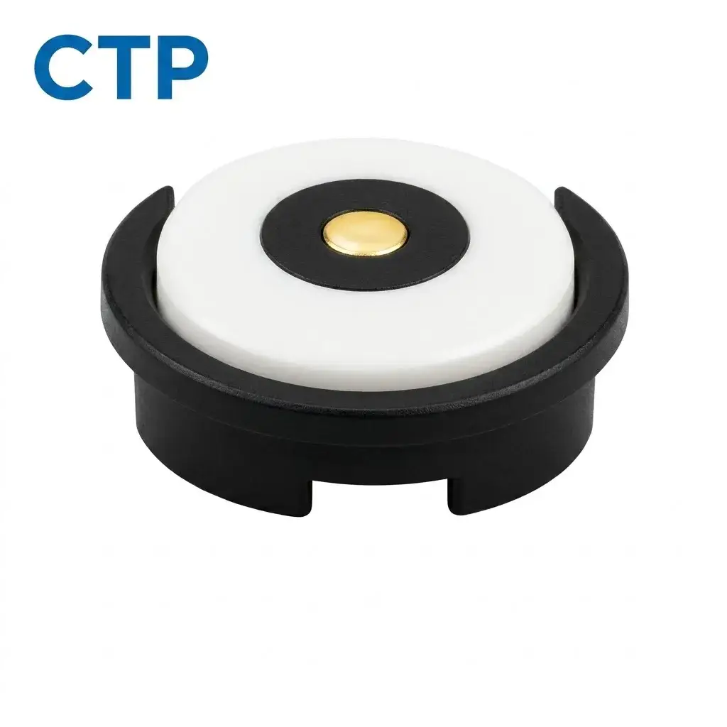 12mm round magnetic pogo pin connector 1A 5V specs