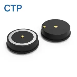 2 pin 10A magnetic pogo pin connector