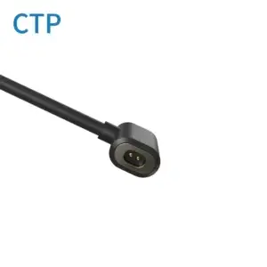 Premium 2 pin magnetic charging cable connector for watches delivering 12V 1A power with anti-corrosion protection and 50,000 cycles lifespan.