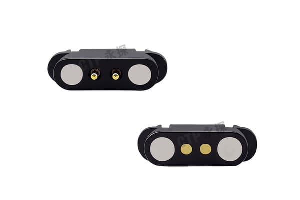 2 Pin Magnetic Pogo Pin Connector for Consumer Electronics