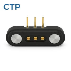 3 pin magnetic pogo pin connector