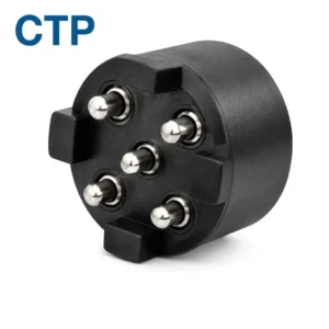 5 pin magnetic pogo pin connector