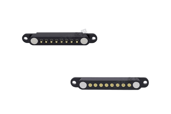 High-Performance Signal Transmission 8 Pin Magnetic Pogo Pin Connector