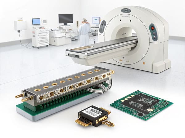 Magnetic Pogo Pins Connectors Application in Medical CT Scanners