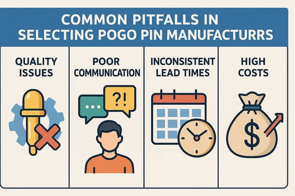 Common pitfalls in selecting pogo pin manufacturers