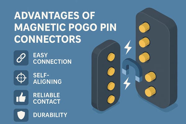 Advantages of Magnetic Pogo Pin Connectors