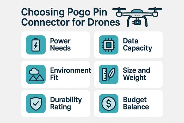 The Factors Choosing Pogo Pin Connector for Drones