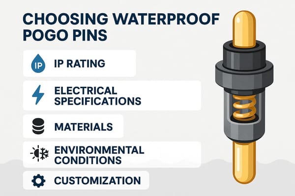 Choosing Waterproof Pogo Pins