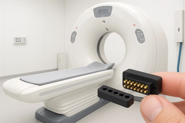 Spring Loaded Connector Used for CT Scanners