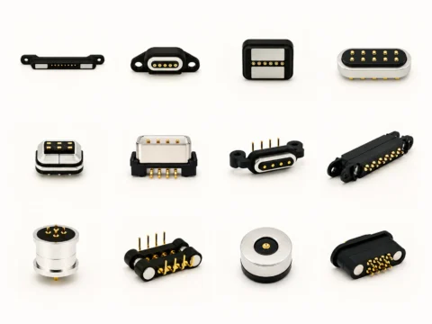 CTP Magnetic Connector Product Range CTP round male and female magnetic connector product range