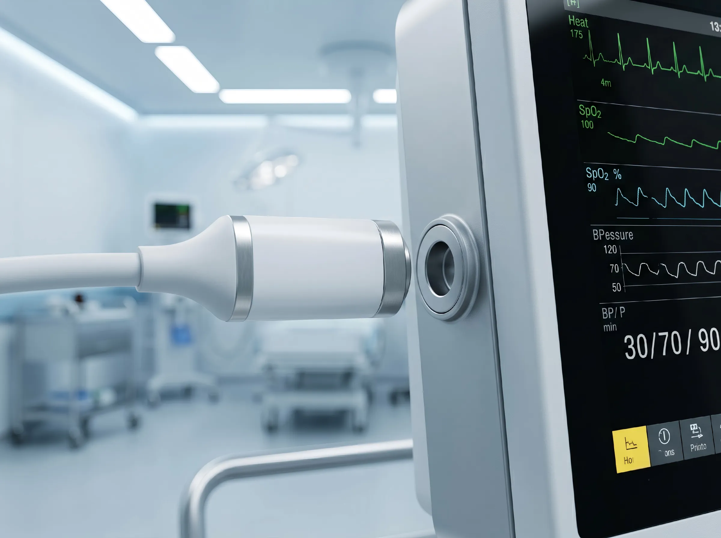 Fail-safe magnetic pogo pin connectors for medical devices