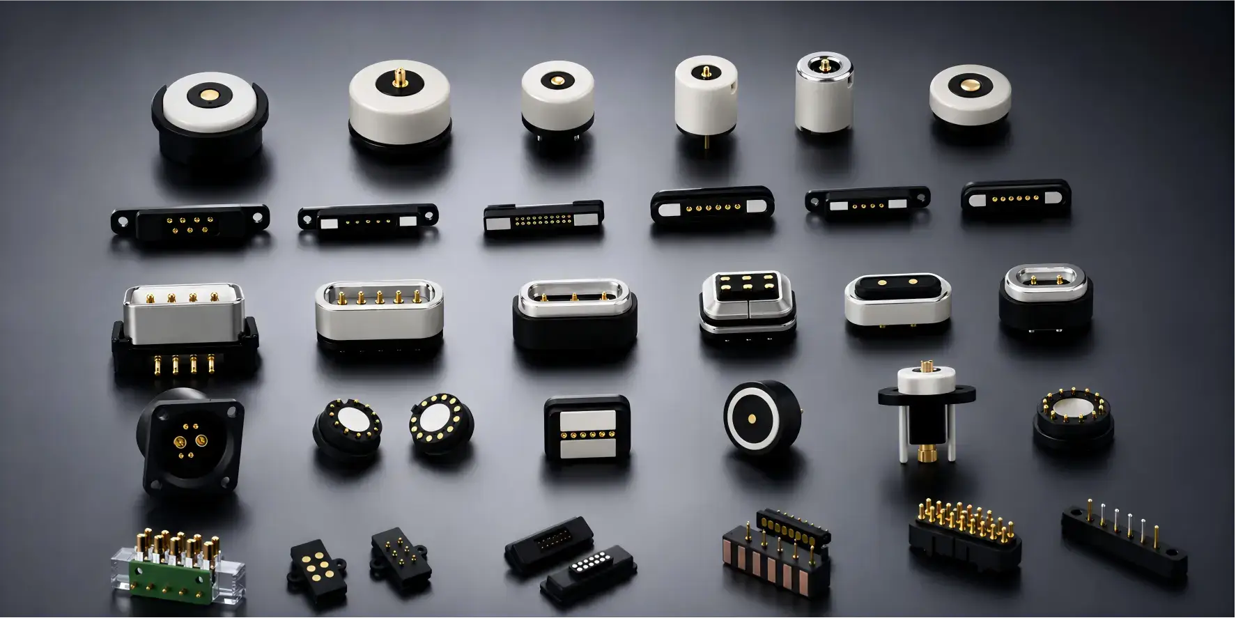CTP custom magnetic connectors and magnetic cable assemblies for OEM devices