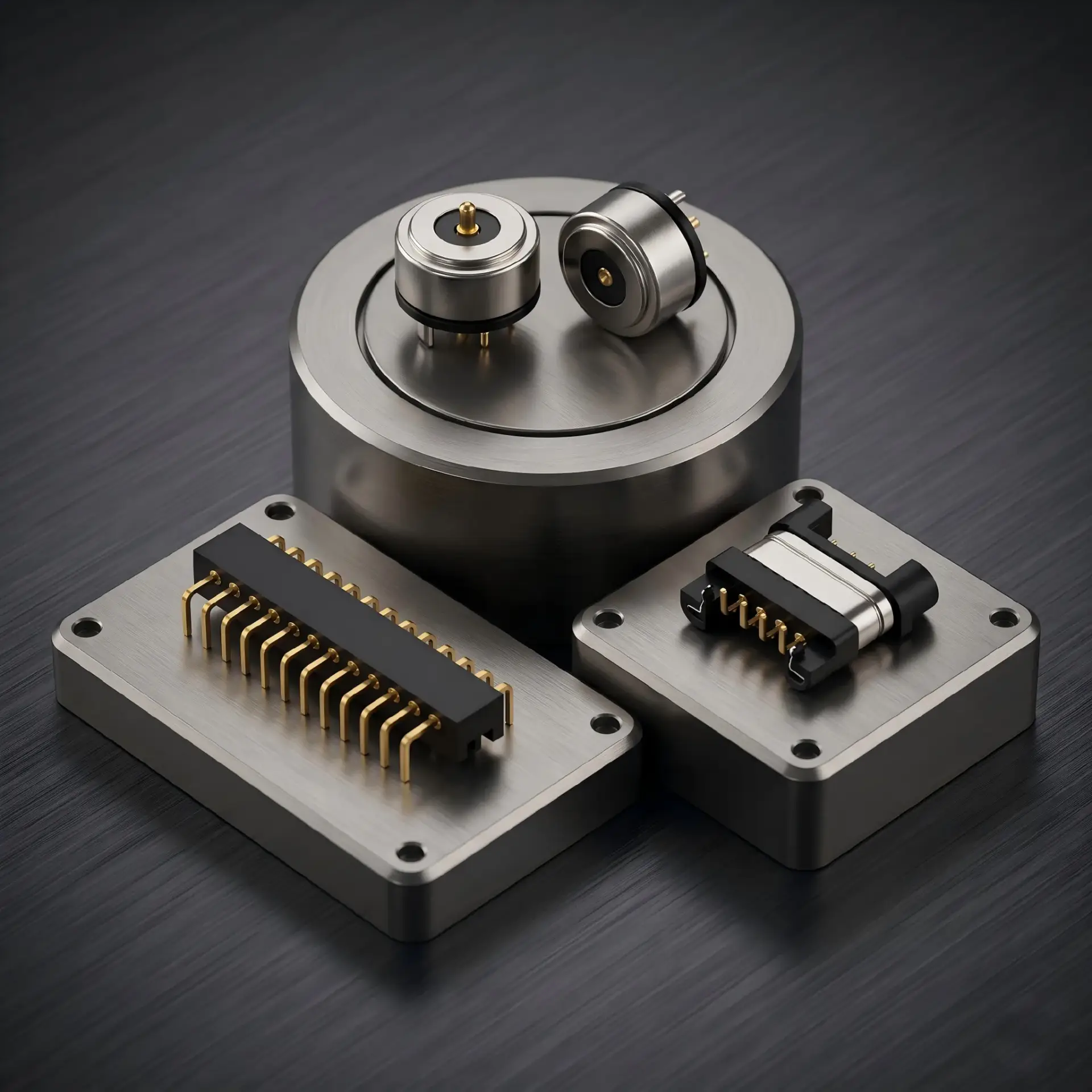 Magnetic Pogo Pin Connectors