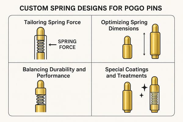 Custom Spring Designs for Pogo Pins