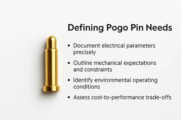 Core Pogo Pin Requirements