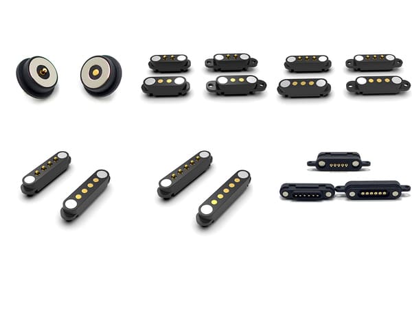 different magnetic pogo pin connectors