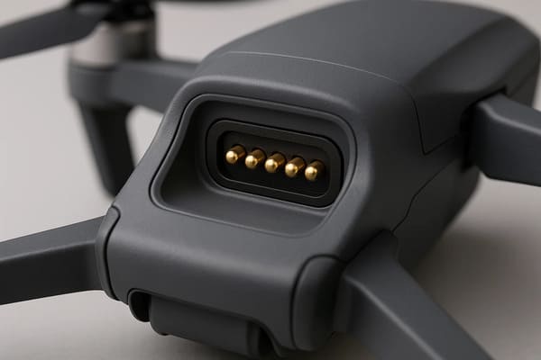 Pogo Pin Connector in Charging Ports of Drones