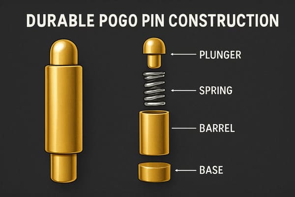 Durable Pogo Pin Construction
