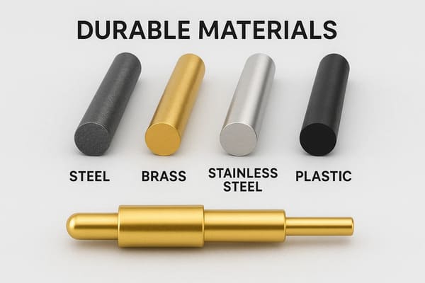 Durable pogo pin materials