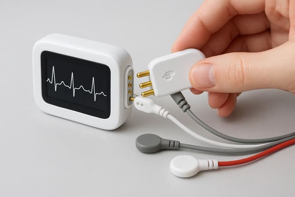 Pogo Pin Connector Application in Portable ECG