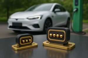 Spring Loaded Connector for EV Charging