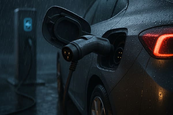 Spring Loaded Pin Connector for EV Charging in Harsh Environment With Rain