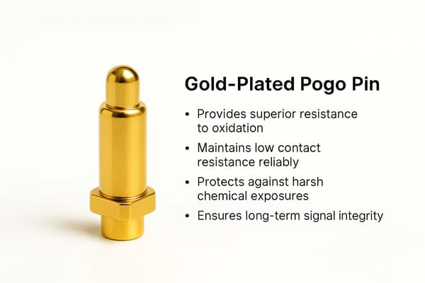 Gold-Plated Pogo Pin Durability