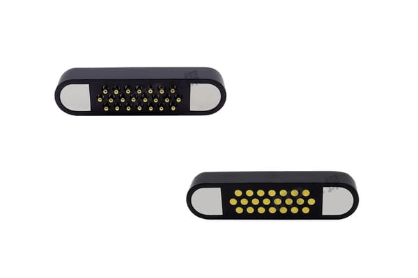 High-Frequency Data 22 Pin Magnetic Pogo Pin Connector