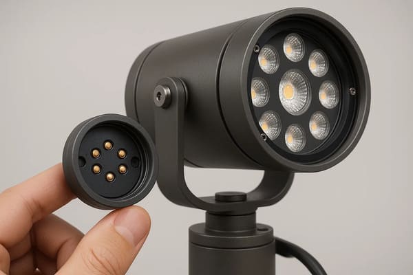 Spring Loaded Pin Connector Application in Intelligent Lighting Equipment