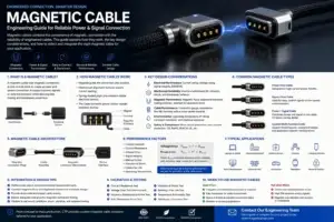 CTP Magnetic Cable Strain Relief Design