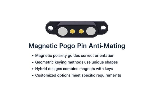 Types of Anti-Mismating in Magnetic Connectors