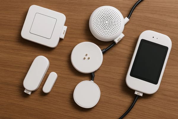 magnetic pogo pin connector used for smart home device