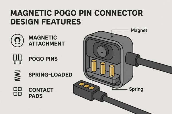 Magnetic Pogo Pin Connector Design Features