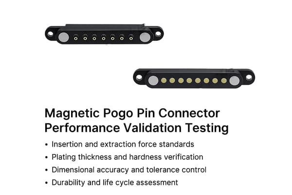 Magnetic Pogo Pin Connector Performance Validation Testing