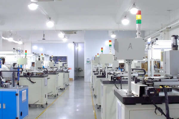 magnetic pogo pin production workshop in China