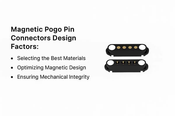 Designing Reliable Magnetic Pogo Pin Connectors