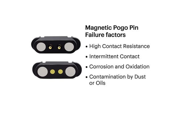 Magnetic Pogo Pin Failures With Electrical and Environmental