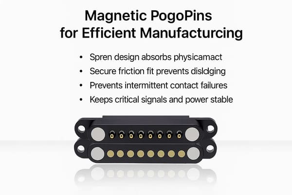 Magnetic Pogo Pins for Efficient Manufacturing