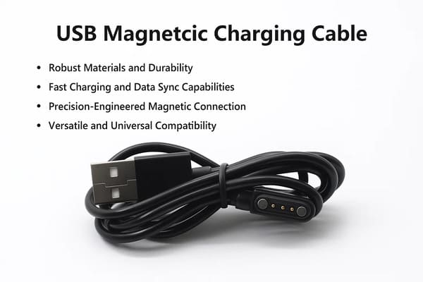 Magnetic USB Cable Features