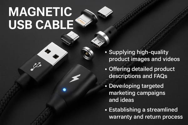 Magnetic USB Cable Marketing