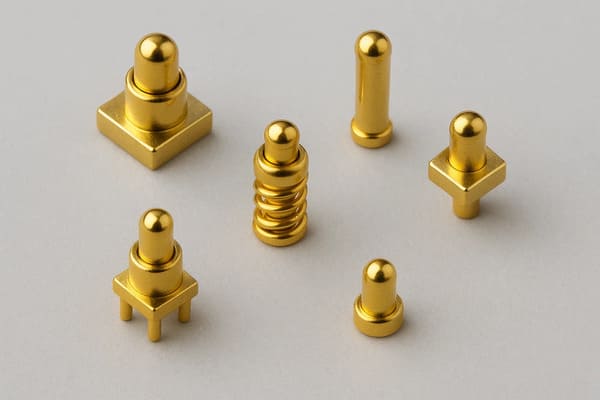 Miniaturized pogo pin designs