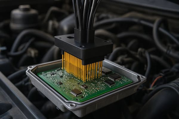 Pogo Pin Connector application in Engine Control Units (ECUs)