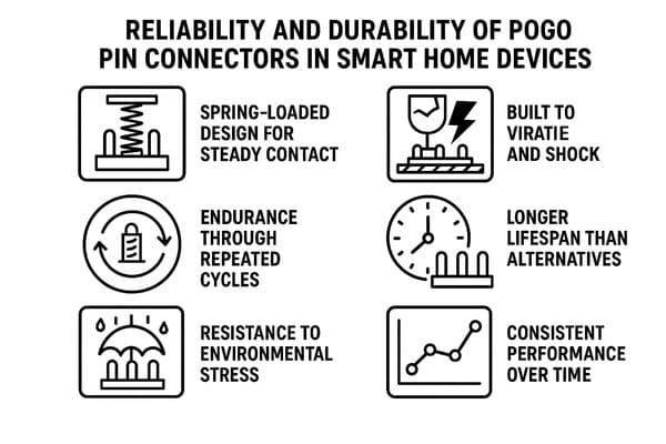 Reliability and Durability of Pogo Pin Connectors in Smart Home Devices