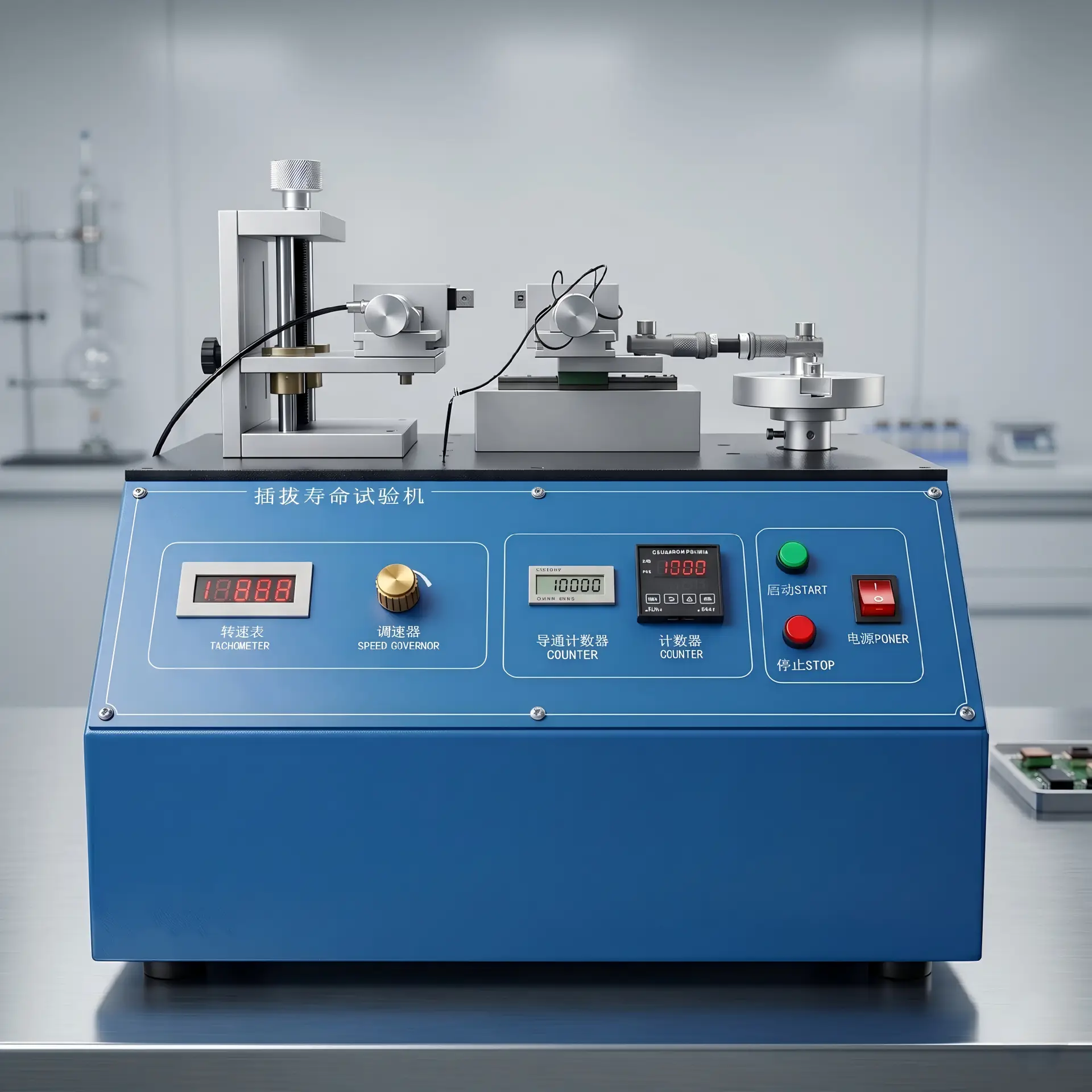CTP mating cycle testing machine for magnetic pogo pins