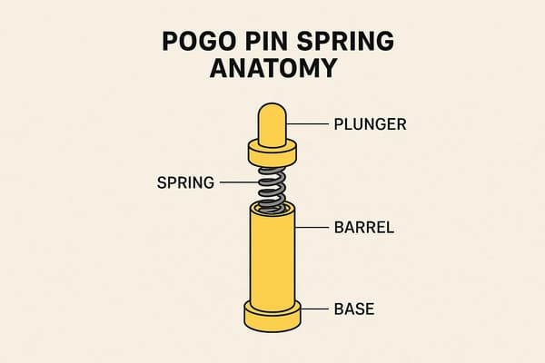 Pogo Pin Spring Anatomy