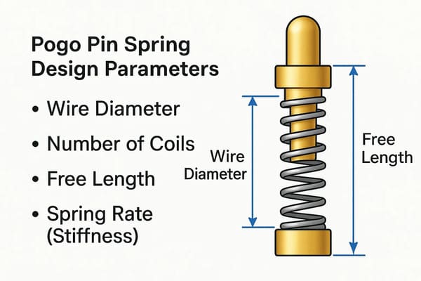 Spring Parameters in Pogo Pins